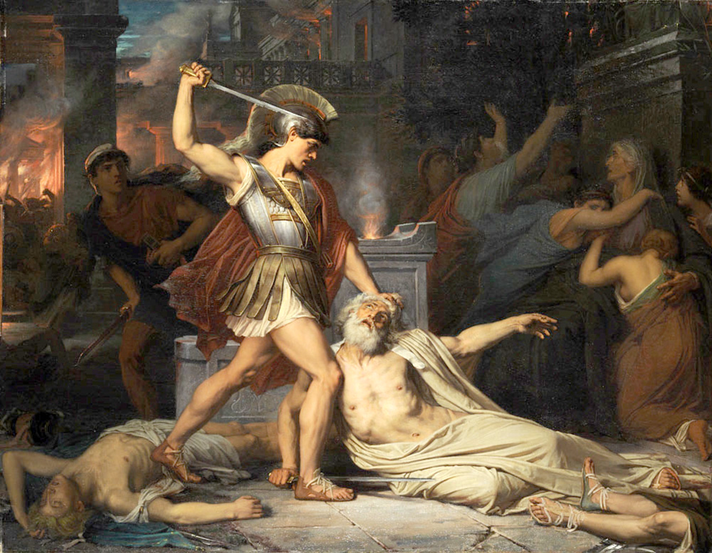 death of priam